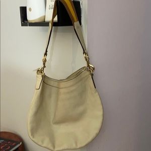 Authentic Gucci bag. Cream, brown and yellow.